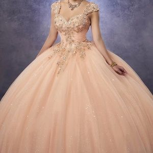 Peach Princess XV Gown